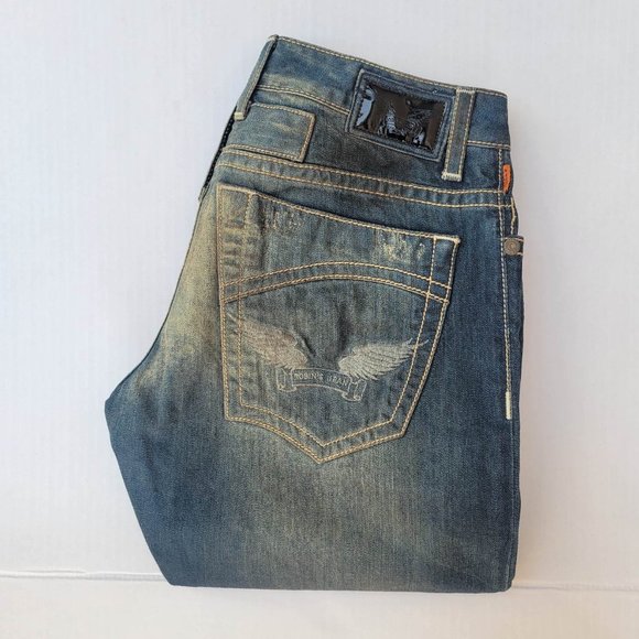 New Men's ROBIN'S JEAN sz 32 Vintage Denim Straight Jeans